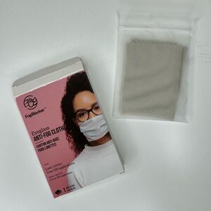 New anti fogging glass cloth